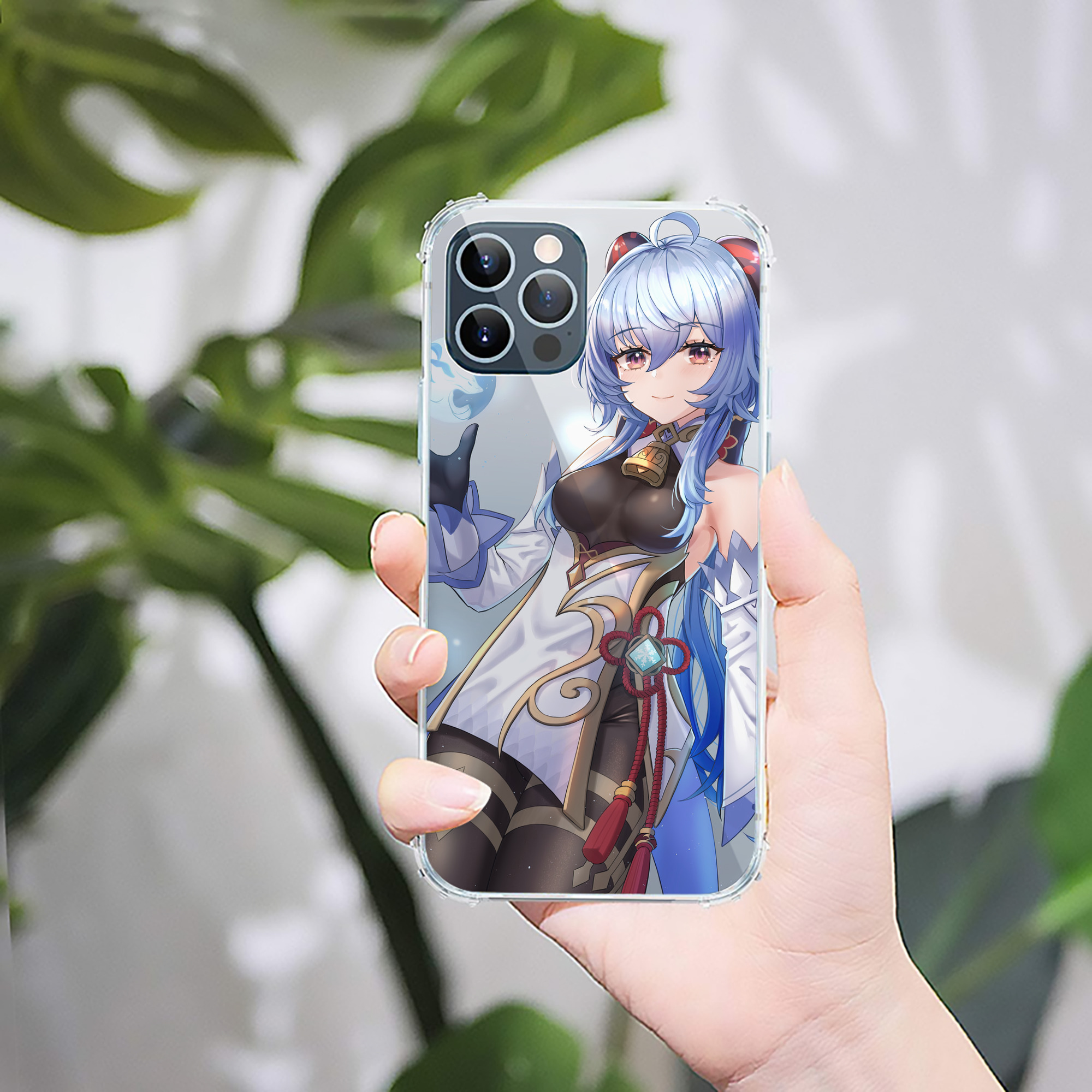 げんし神 genshin 【iPhone 12シリーズ対応】透明スマホケース（クリアソフトケース）